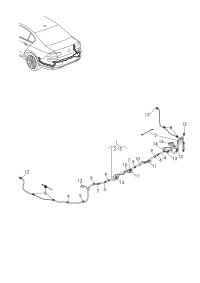 3G9971104-Harness, bumper