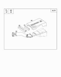 2710900382-RADIATOR HOSE W124/E200/E220