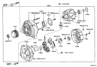 2706028090-ALTERNATOR, 12V 80A 4PK, TOYOTA
