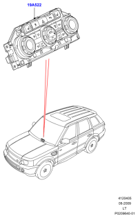 LR031221-Control assy-heater