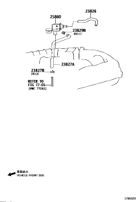 238270P120-HOSE, FUEL VAPOR