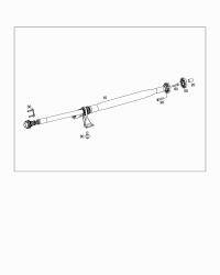1764100100-PORSCHE CAYENNE CARDAN SHAFT