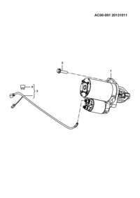 24518889-STARTER ASSY