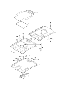 L8R0867505LH82-Molding headlining