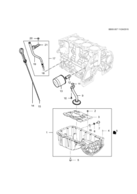 24106090-OIL-COOLANT MODULE-M(W164)