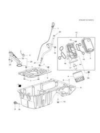 24101553-OIL-COOLANT MODULE-M(W164)