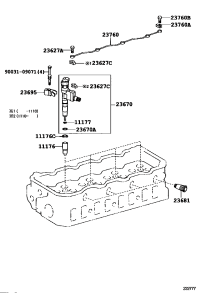 23682E0050-GASKET, INJECTION NOZZLE SEAT