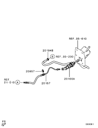 2345A046-CYLINDER ASSY-CLUTCH MASTER