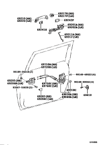 6921035160-HANDLE ASSY, DOOR
