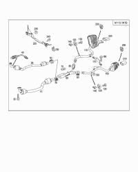 0015405017-LAMBDA SENSOR 4T/450MM-R199