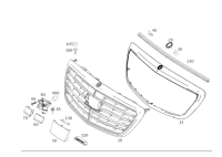 22288037009040-GRILLE, RADIATOR