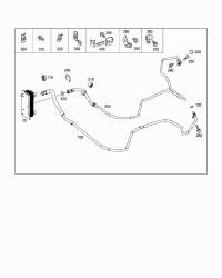 0995000300-OIL COOLER W/GASKET-C(W204)