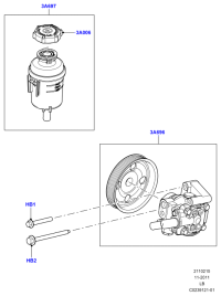 LR032053-*SC*PUMP ASSY - POWER 3.2LTR