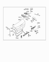 2037580002-HDL ASSY-ROOF ASSIST FR,LH