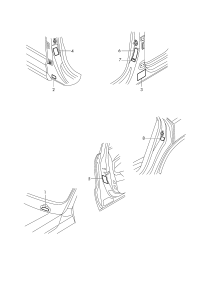 L8U0010502L-Plate, tire inflation pressure mark
