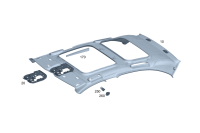20669081019K96-Garnish assy-roof