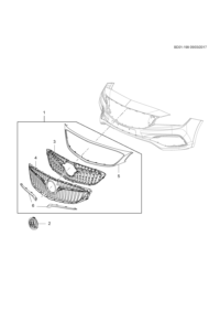 26692418-Grille, fr. upper (inc.3 -6)