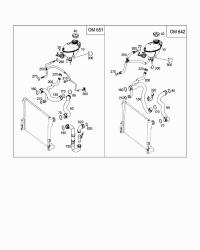 2045011182-RADIATOR HOSE W124/E200/E220