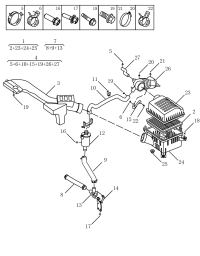 2032009500-CLEANER ASSY, AIR