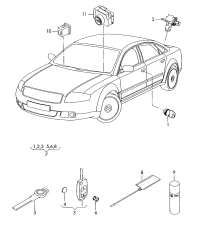 L4F0837220QINB-Master key assy