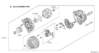 231002FK1A-ALTERNATOR, 12V 80A 4PK, TOYOTA