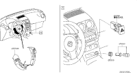 252902FL0A-SWITCH ASSY-HAZARD