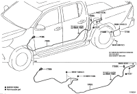 770350K460-CABLE SUB-ASSY, FUEL LID LOCK CONTROL