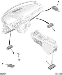C9671109480-Lamp assy-doorsill