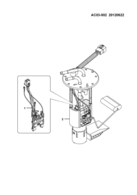 23864173-COMPLETE-FUEL PUMP