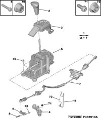 2403AF-KNOB ASSY-GEAR SHIFT LEVER