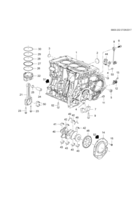 24106752-SEAL-OIL,CRANKSHAFT REAR