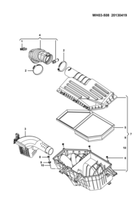24552165-PIPE & HOSE ASSY INNER