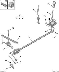 2414G5-Lever assy-speed control