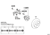 42450F4031-HUB & BEARING ASSY