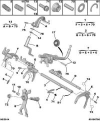 255462-Fork assy-mnl t/f