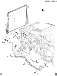 22966158-Tube, oil cooler (incl 3)