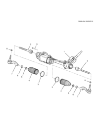22789023-Repair kit, tie rod inner (incl. 2,3, 5,6)