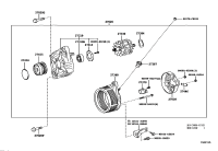270600P260-ALTERNATOR, 12V 80A 4PK, TOYOTA