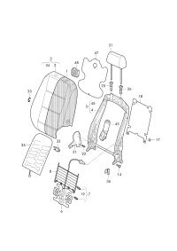 L5QD881045H-Base, recliner