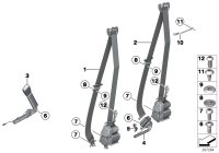 72117295868-S/belt assy-fr rh