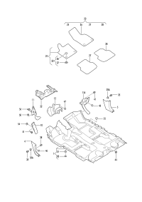 L5C1864767B-Bracket, footrest