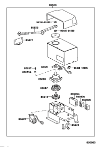 8561236011-GEAR, AUTOMATIC DOOR WORM WHEEL