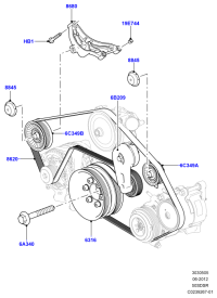 LR035542-BELT-B 3RD, RH