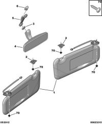 8143EZ-HOOK-TRUNK FLOOR BOARD