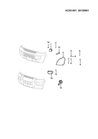 24556389-Head lamp assy