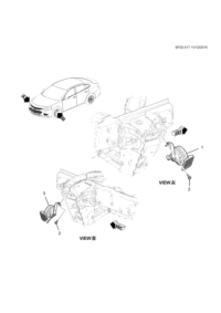 90927566-Horn sub-assy