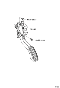 7811002091-SENSOR ASSY, ACCELERATOR PEDAL