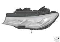 63115A248F4-Headlamp LED AHL rh