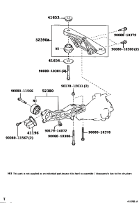 5239045020-CARRIER ASSY, DIFFERENTIAL, REAR