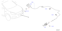 656012GJ0A-LATCH ASSY HOOD